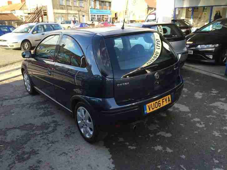 2006 VAUXHALL CORSA 1.2i 16V SXi [80] FULL SERVICE HISTORY