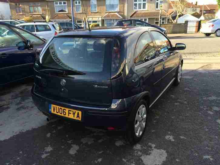 2006 VAUXHALL CORSA 1.2i 16V SXi [80] FULL SERVICE HISTORY