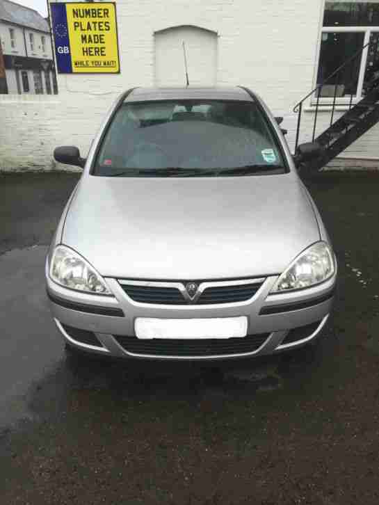 2006 VAUXHALL CORSA LIFE TWINPORT SILVER SPARES REPAIR NON RUNNER