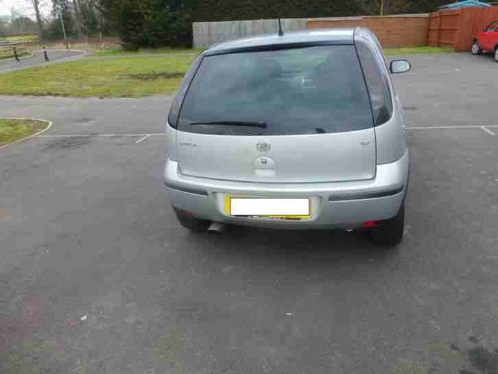 2006 VAUXHALL CORSA SXI+ SILVER