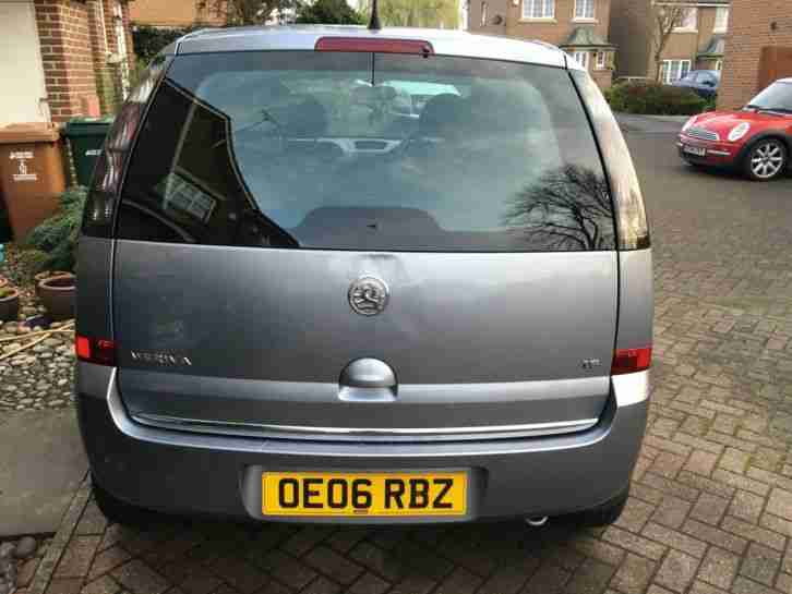 2006 VAUXHALL MERIVA ACTIVE E-TRONIC SILVER low mileage p-ex welcome