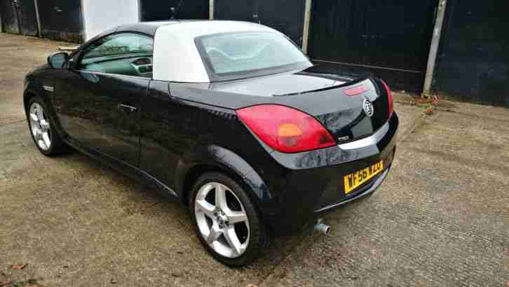 2006 VAUXHALL TIGRA EXCLUSIV BLACK LOW MILEAGE - LOW RESERVE