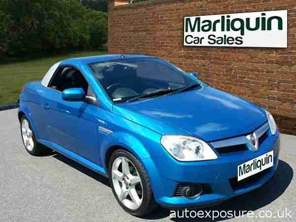 2006 VAUXHALL TIGRA EXCLUSIV BLUE