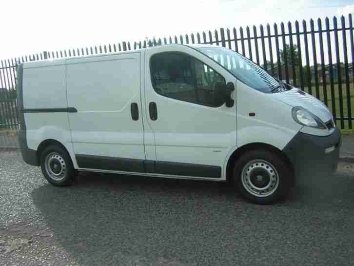 2006 VAUXHALL VIVARO 2900 DI SWB WHITE 98803