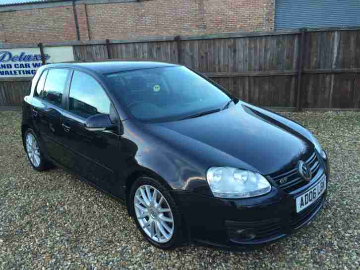 2006 GOLF GT TSI 170 BLACK 87K FSH