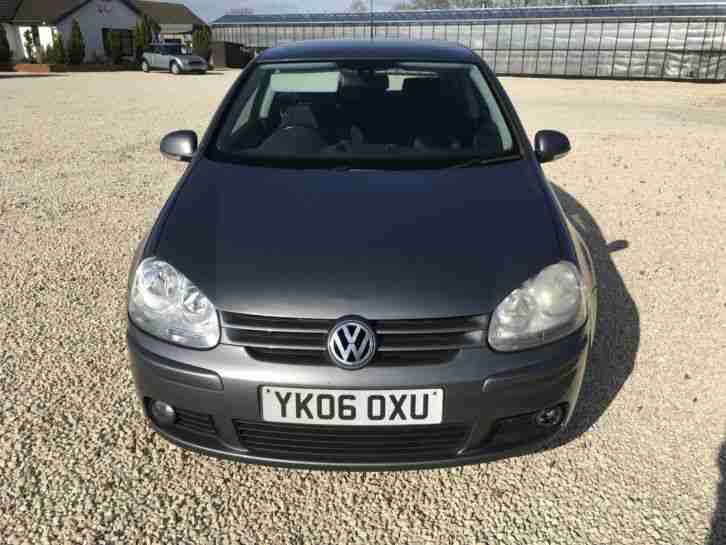 2006 VOLKSWAGEN GOLF TDI SPORT 6 SPEED 3 DOOR GREY SPARES OR REPAIR