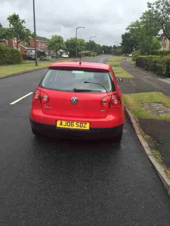 2006 GOLF TDI SPORT RED