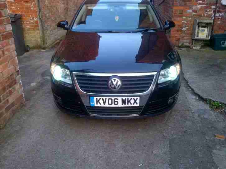 2006 VOLKSWAGEN PASSAT SPORT FSI T A BLACK