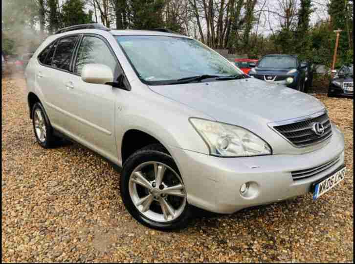 2006 LEXUS RX 3.3.400 H SE,1 F OWNER, MOT, 9 SERVICE STAMPS, SUNROOF, LEATHER.