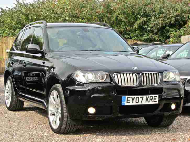 2007 07 BMW X3 3.0sd AUTO M SPORT TWIN TURBO WITH HUGE,HUGE SPEC LEVEL