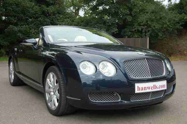 2007/07 Bentley Continental GTC in Dark Sapphire