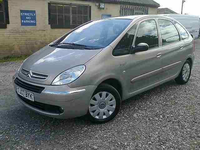 2007 07 CITROEN XSARA PICASSO 1.6 16V VTX 5 DOOR MPV ESTATE
