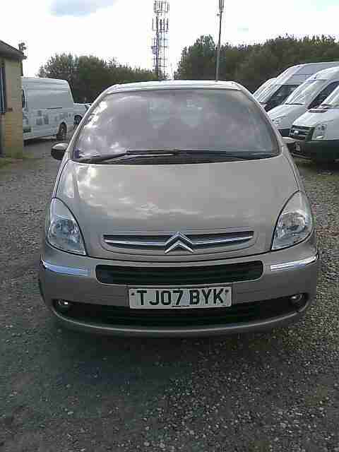 2007 07 CITROEN XSARA PICASSO 1.6 16V VTX 5 DOOR MPV ESTATE