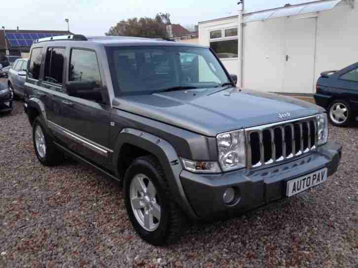 2007 07 JEEP COMMANDER 3.0 V6 CRD LIMITED 5D AUTO 215 BHP DIESEL