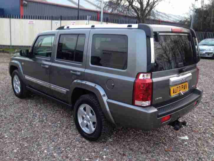 2007 07 JEEP COMMANDER 3.0 V6 CRD LIMITED 5D AUTO 215 BHP DIESEL