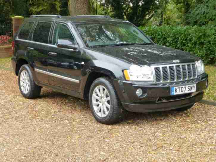 2007 07 JEEP GRAND CHEROKEE 3.0 V6 CRD OVERLAND 5DR 215 BHP DIESEL