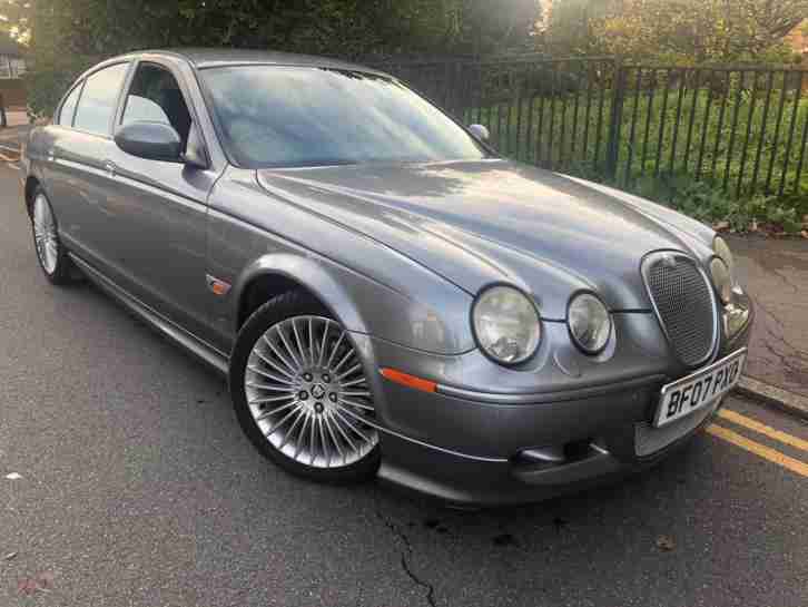 2007/07 Jaguar S-TYPE 2.7D V6 XS Auto Full Service History 14 Stamps Spear Key