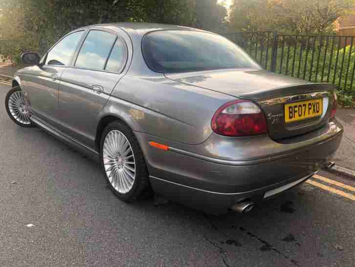 2007/07 Jaguar S-TYPE 2.7D V6 XS Auto Full Service History 14 Stamps Spear Key