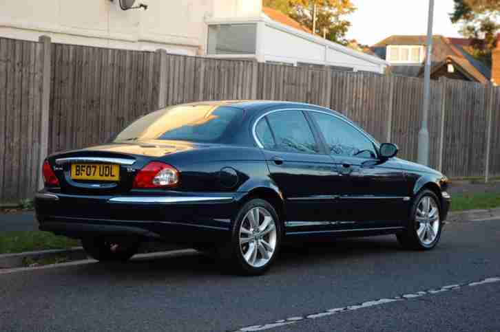 2007 07 Jaguar X-TYPE 2.0D SE Diesel Saloon Manual In Blue Sat Nav Heated Seats