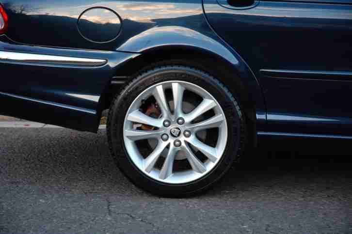 2007 07 Jaguar X-TYPE 2.0D SE Diesel Saloon Manual In Blue Sat Nav Heated Seats