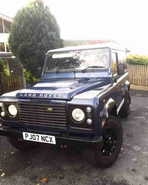 2007 07 LAND ROVER DEFENDER 90 2.4 PUMA HARD TOP ONLY 70000 MILES