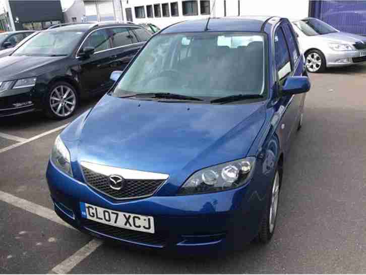 2007/07 MAZDA 2 1.4TD CAPELLA 5 DR~ONLY 71500 MLS~MET BLUE~2 OWNERS~LOVELY~