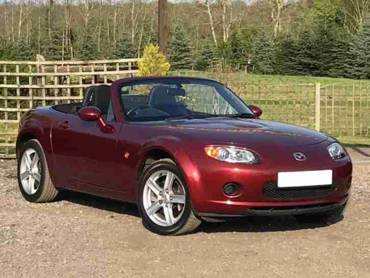 2007/07 MAZDA MX5 MX-5 1.8i CONVERTIBLE (OPTION PACK) 55K FULL MAZDA HISTORY