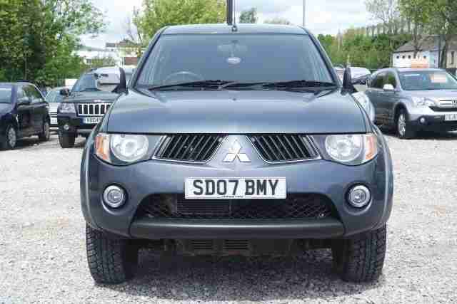 2007 07 MITSUBISHI L200 2.5 4WD LWB ELEGANCE DCB 5D AUTO 135 BHP DIESEL