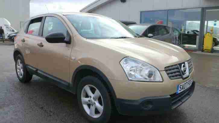 2007 07 NISSAN QASHQAI 1.6 VISIA 5D 113 BHP