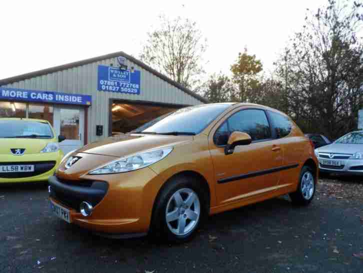 2007 07 207 1.4 SPORT 3 DOOR 07 PLATE