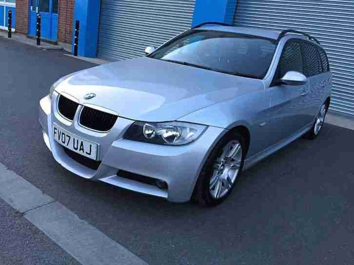 ✿ 2007 07 REG BMW 320D M SPORT TOURING AUTO TURBO DIESEL STUNNING! NO RESERVE ✿