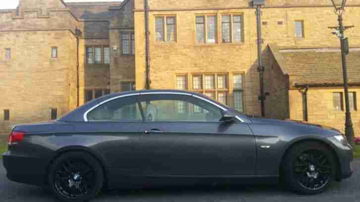 2007 07 REG E93 BMW 335I HARDTOP CONVERTIBLE GREY