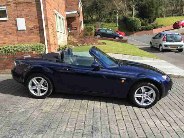 2007 07 REG MAZDA MX 5 BLUE LIMITED EDITION ICON MAY PX