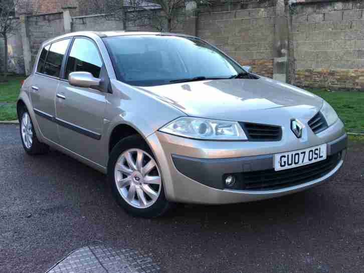 2007 07 REG RENAULT MEGANE 1.4 DYNAMIQUE IDEAL FIRST CAR + PETROL £ 1295