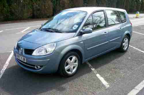 2007 07 RENAULT GRAND SCENIC 1.5dCi 106 6 SPEED EXTREME MPV 7 SEATS 54,000 MILES