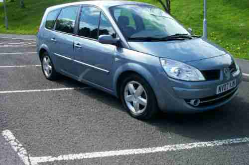 2007 07 RENAULT GRAND SCENIC 1.5dCi 106 6 SPEED EXTREME MPV 7 SEATS 54,000 MILES
