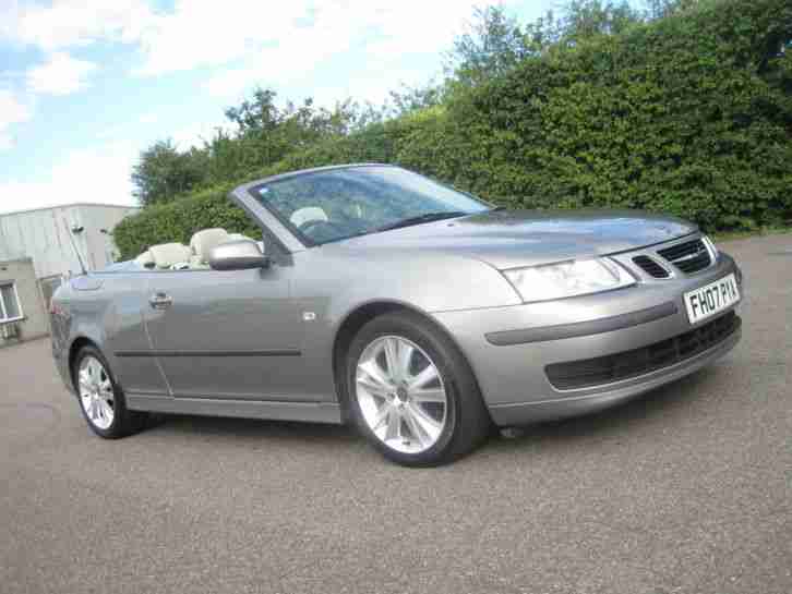 2007 07 SAAB 9 3 1.9TiD 150ps LINEAR ANNIVERSARY CONVERTIBLE LOW RATE FINANCE