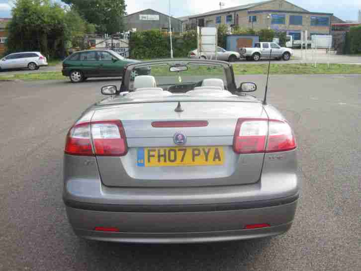 2007 07 SAAB 9-3 1.9TiD 150ps LINEAR ANNIVERSARY CONVERTIBLE LOW RATE FINANCE