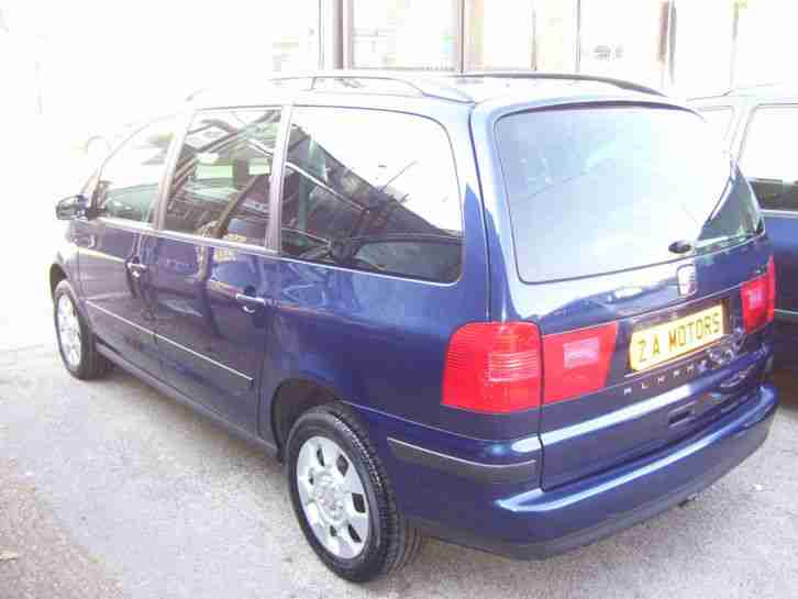 2007 (07) SEAT ALHAMBRA 1.9TDI EQUIVALENT TO (SE ) 115BHP