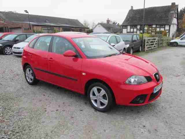 2007 07 SEAT IBIZA 1.2 REFERENCE SPORT 12V 5D ALLOYS CD LOW INSURANCE LOW TAX