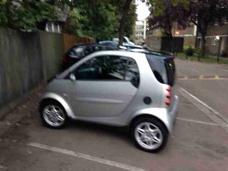 2007 07 SMART FORTWO CITY PASSION 61 AUTO SILVER LOW 59K MILES (95,000KM)