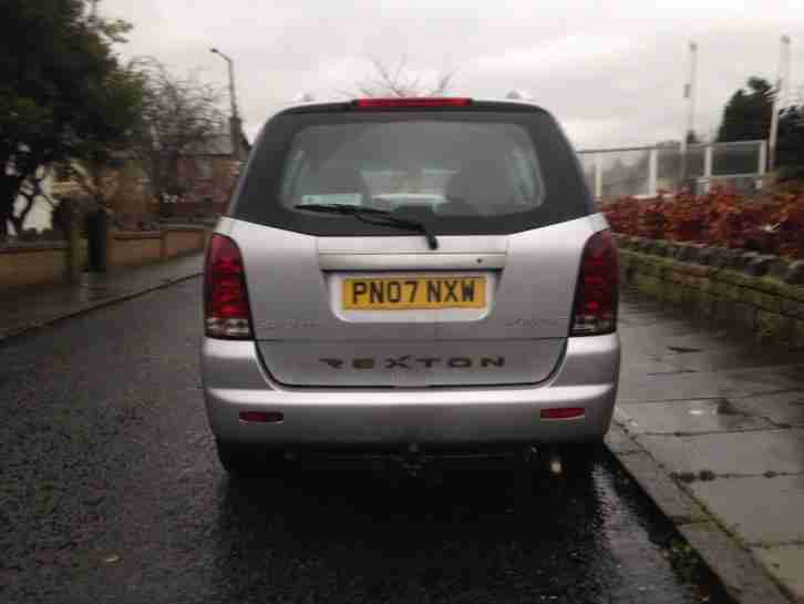 2007 07 SSANGYONG REXTON 2.7 TD RX 270 SE SPORT.NICE LOW MILEAGE EXAMPLE.2 KEYS.