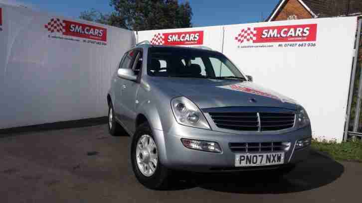 2007 07 SSANGYONG REXTON 2.7 TD RX 270 SE SPORT.NICE LOW MILEAGE EXAMPLE.2 KEYS.