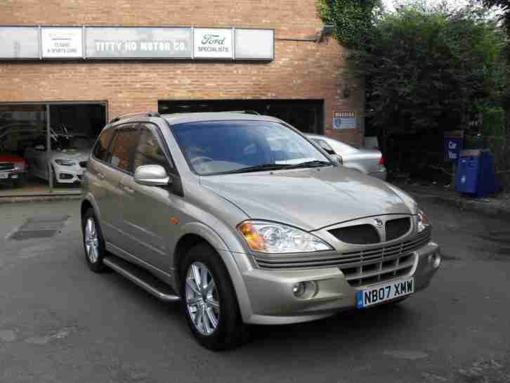2007 07 Kyron 2.0TD auto SX 4WD