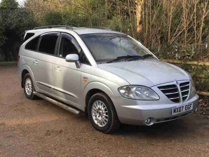 2007 '07 Ssangyong Rodius 2.7TD T tronic SX 7 SEATER WITH LEATHER INTERIOR