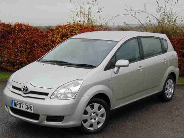 2007 07 TOYOTA COROLLA 1.6 VERSO T2 VVT-I 5D 109 BHP