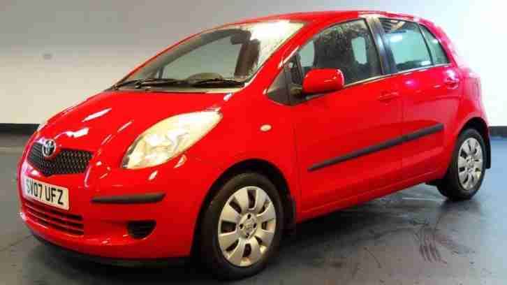 2007 07 TOYOTA YARIS 1.3 T3 VVT-I MM 5D AUTO 86 BHP