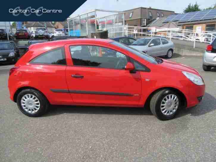 2007 07 VAUXHALL CORSA 1.2 LIFE A/C 3D 80 BHP