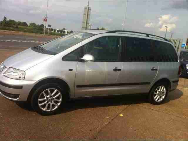 2007 07 VOLKSWAGEN SHARAN S SPORT 2.0 TDI 7 SEATER DIESEL 98K LOW MILES