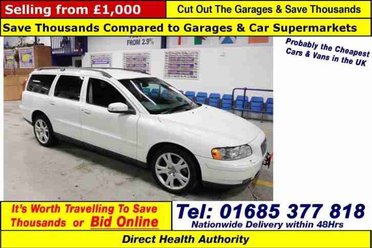 2007 07 VOLVO V70 2.4D5 5 DOOR ESTATE (GUIDE PRICE)